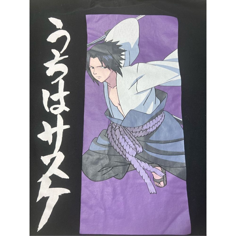 Bershka Sasuke And Itachi Graphic Tee Size S Cotton - Picture 10 of 11